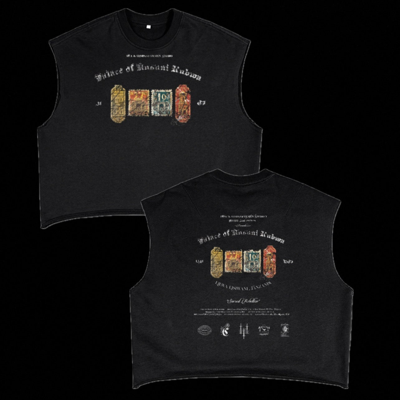 1.1 Palace of Husuni Kubwa Sleeveless Crop