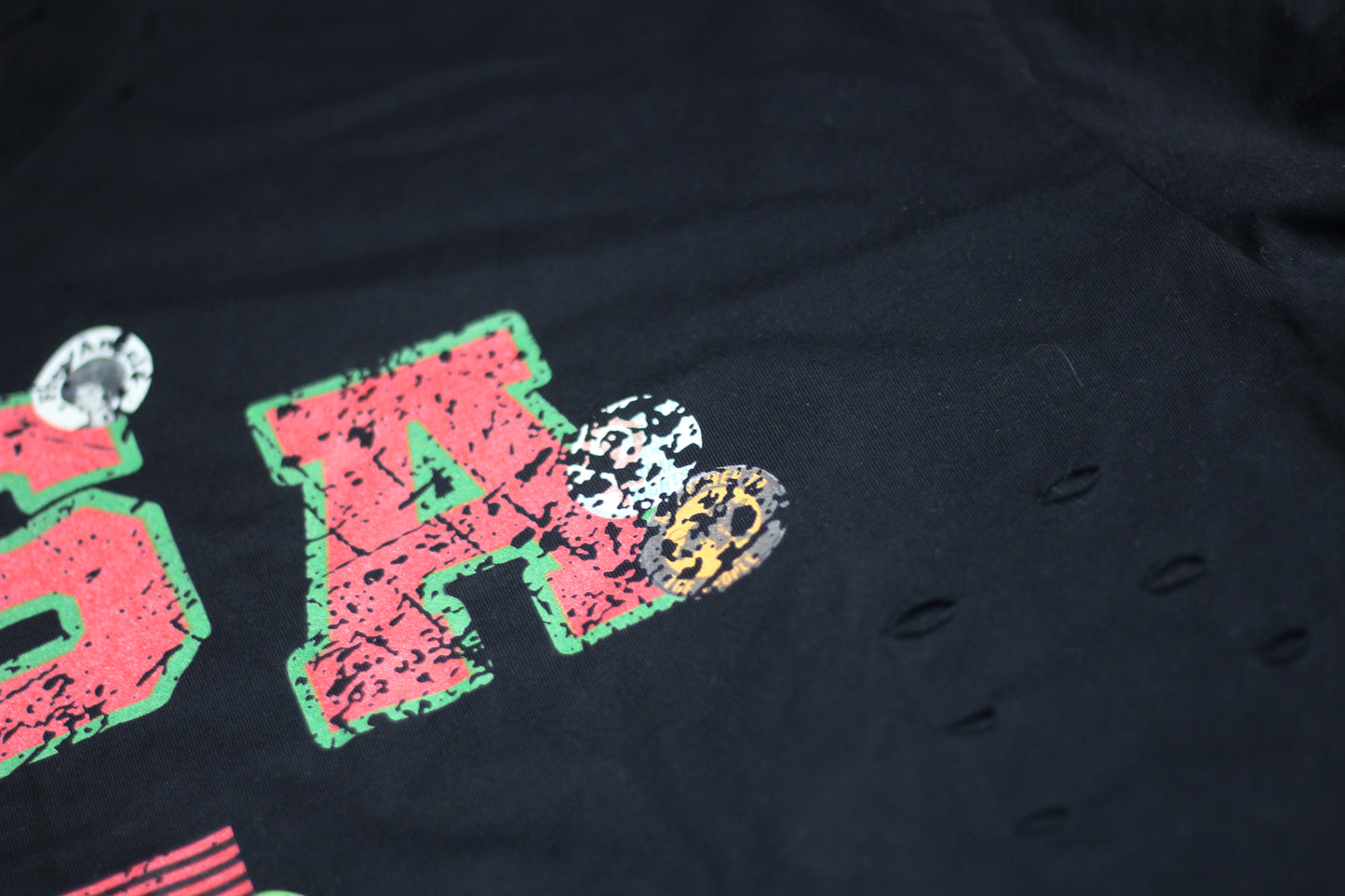 1.3. Vintage USA Distressed Crop Tee