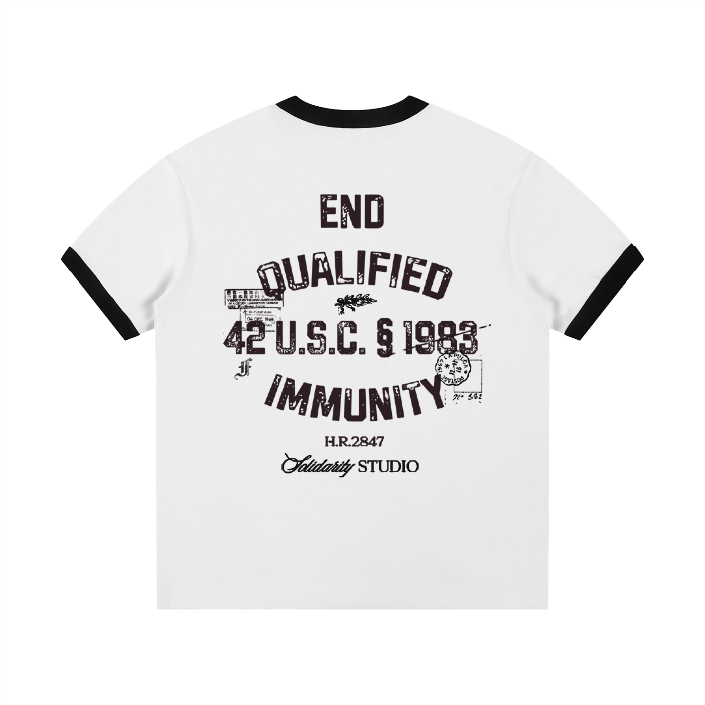 ENDQUALIFIEDIMMUNITY,REPARATIONS,DEFUND,DECENTER