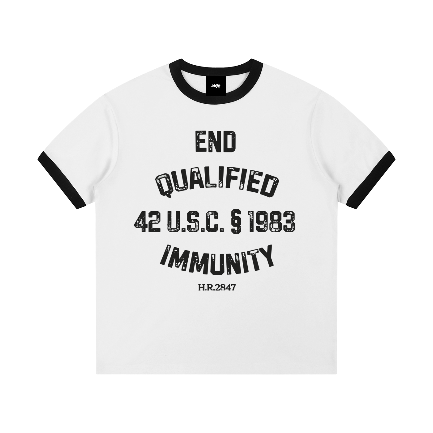 ENDQUALIFIEDIMMUNITY,REPARATIONS,DEFUND,DECENTER