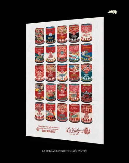 LA PULGA'S PROPAGANDA STUDIES FIRST EDITION PRINT | 24"x36"