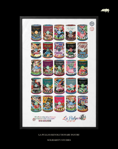 LA PULGA'S SOLIDARITY STUDIES FIRST EDITION PRINT | 24"x36"