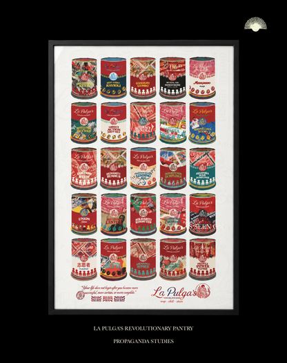 LA PULGA'S PROPAGANDA STUDIES FIRST EDITION PRINT | 24"x36"
