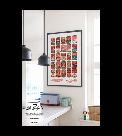 LA PULGA'S PROPAGANDA STUDIES FIRST EDITION PRINT | 24"x36"