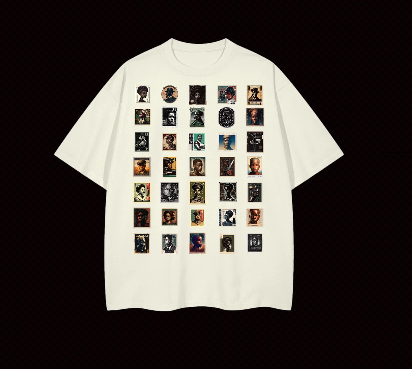 3. Vintage Stamp Tee II