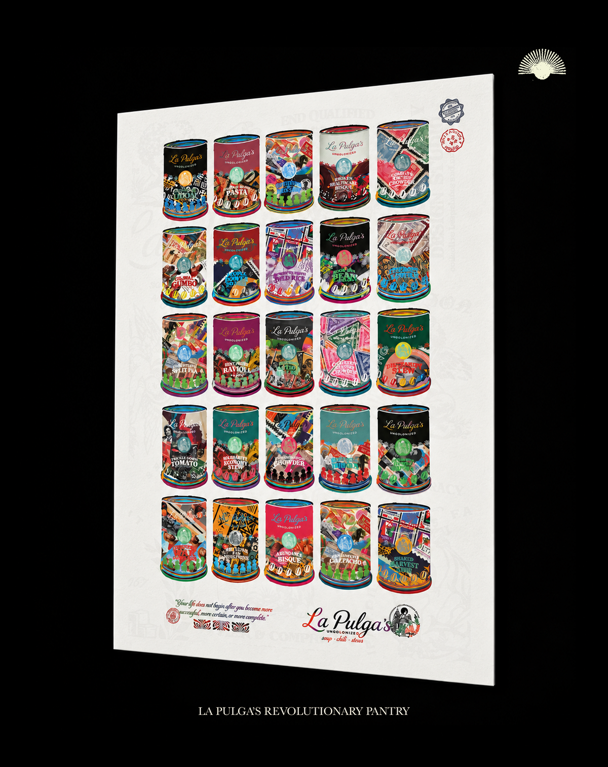 LA PULGA'S SOLIDARITY STUDIES FIRST EDITION PRINT | 24"x36"
